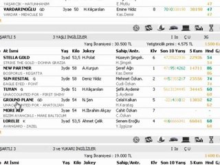 22 EKİM ANKARA YARIŞ YORUMLARI