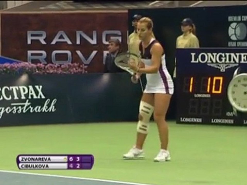 Moscú -  Cibulkova elimina en semis a Zvonareva
