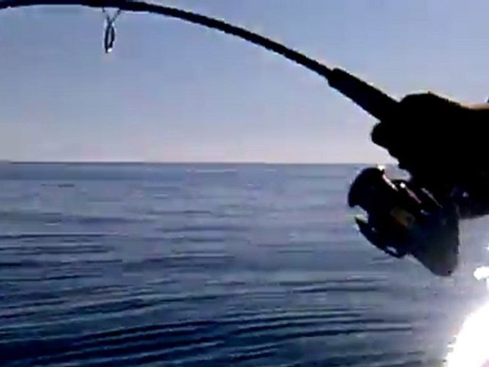 Jigging tekniği ile balık avı: Hakan ÇEBEN 20.10.2011 akya 14kg