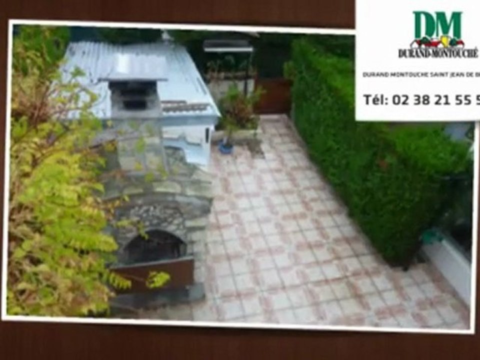 A vendre - maison/villa - SAINT JEAN DE BRAYE (45800) - 5 pi