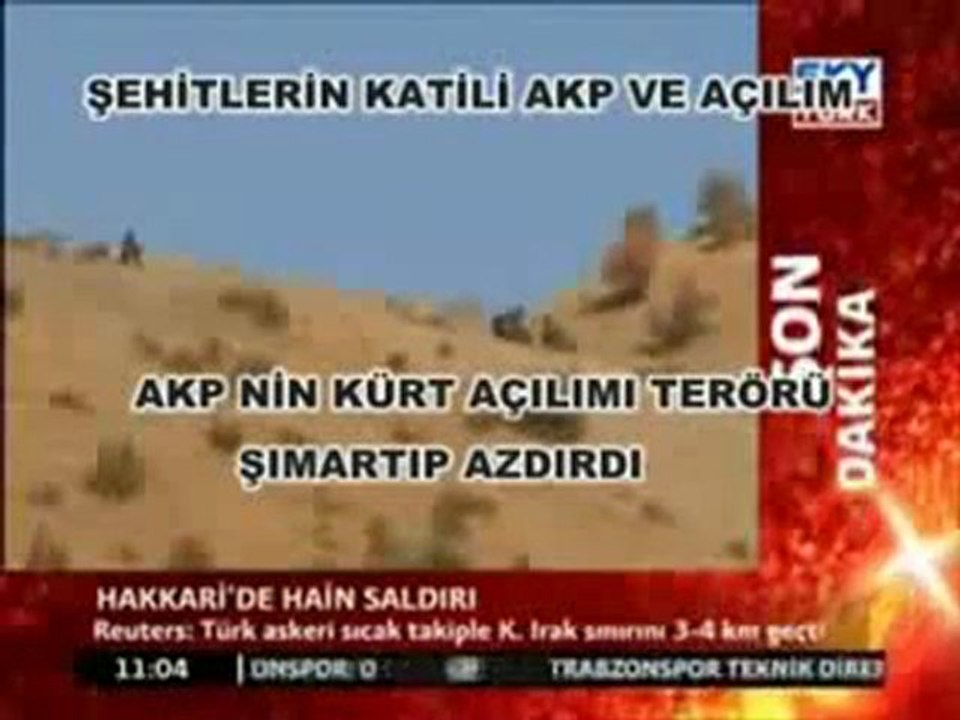 26 ŞEHİT-AKP'NİN KÜRT AÇILIMI TERÖRÜ AZDIRDI