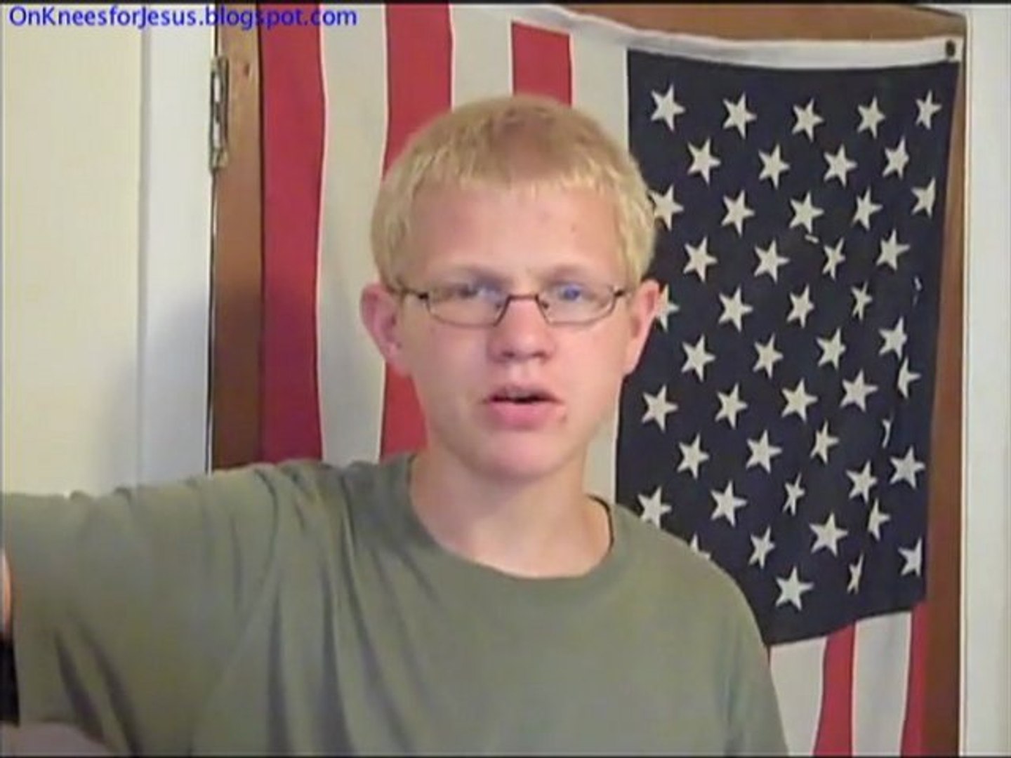 Preaching Christian Kid