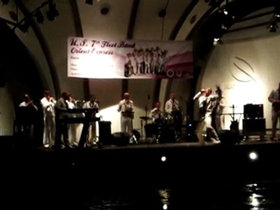 US 7th Fleet Band à Singapour le 8 octobre 2011
