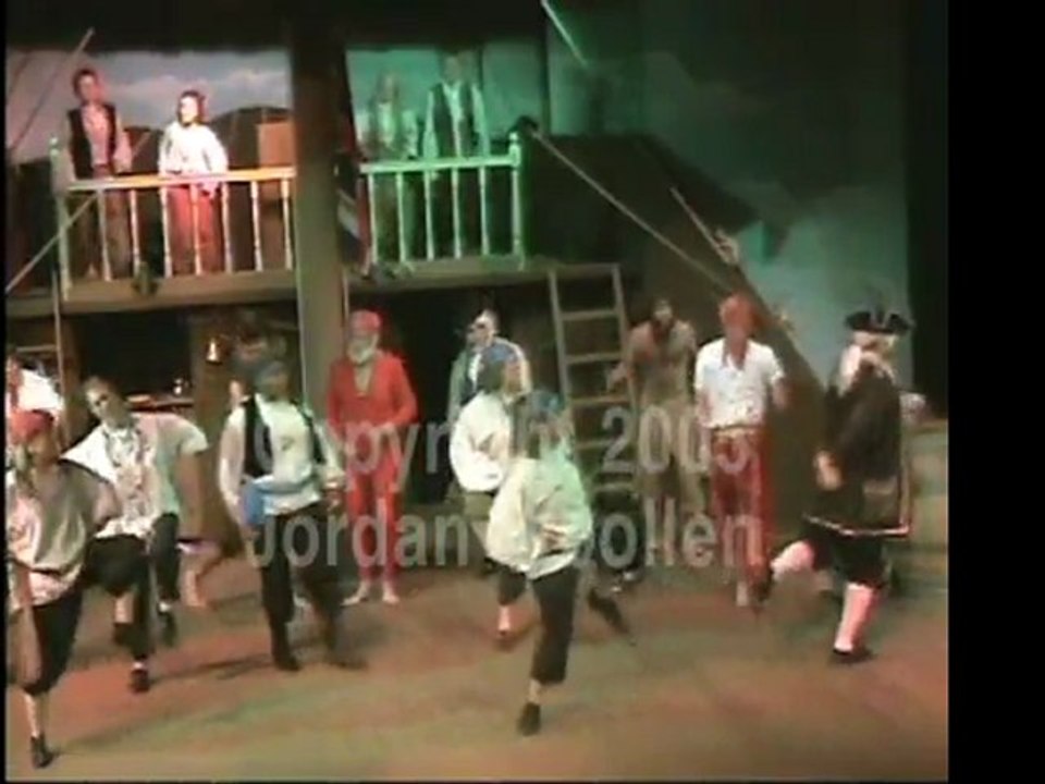 Treasure Island; THE Musical - "Ending Scene" - Two Prates Kissing???