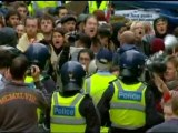 OCCUPY MELBOURNE: Riot police clash with protesters