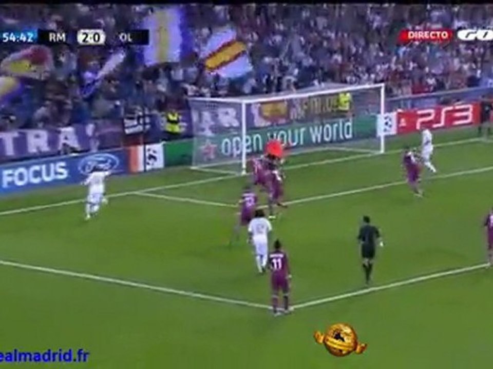 18.10.11 - Real Madrid c. Olympique Lyonnais - Los goles