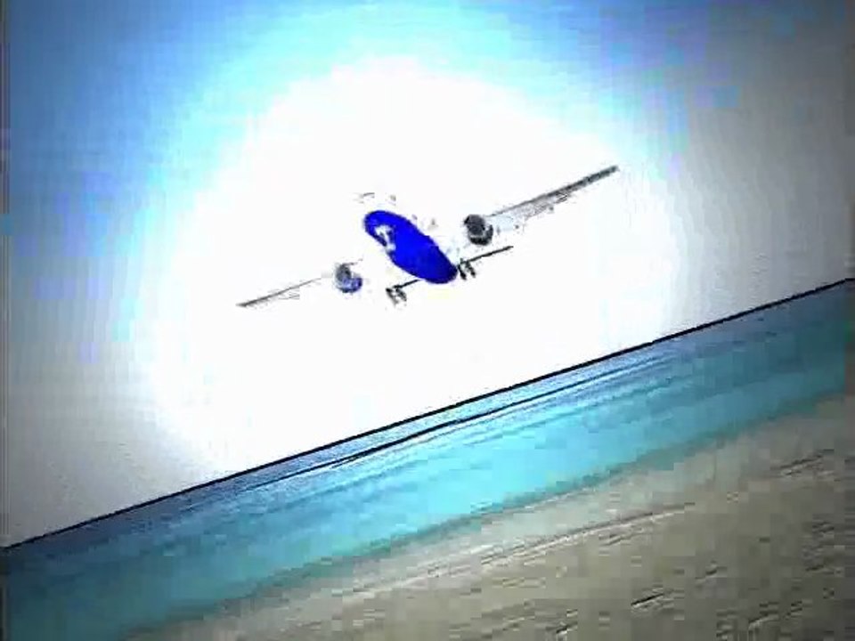 boeing 777-200 landing princess juliana international airport