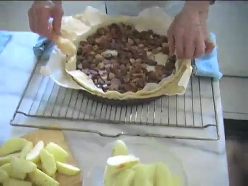 Tarte aux pommes à la cannelle