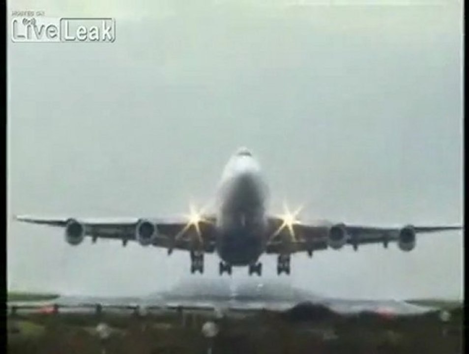 boeing 747: short runway takeoff