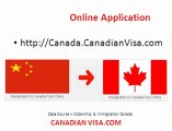 Canada Immigration China to Canada - Canadian Visa Services