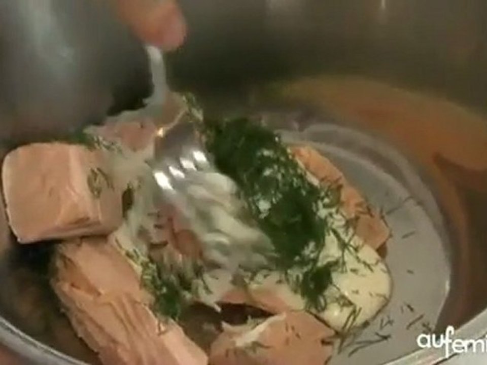 Recette de Rillettes de Saumon