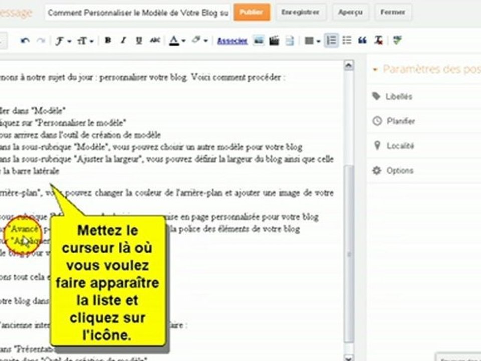 Comment Écrire un Message sur la nouvelle Interface Blogger