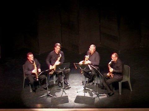 Quatuor Fourmeau - Concert à Wattignies - 2011-09-24 - 04 - 4 pièces pour Sax Quartet - Beffa 2