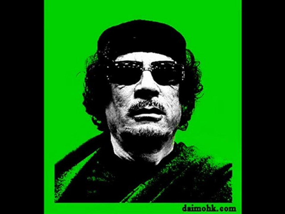 Hommage à  Kadhafi