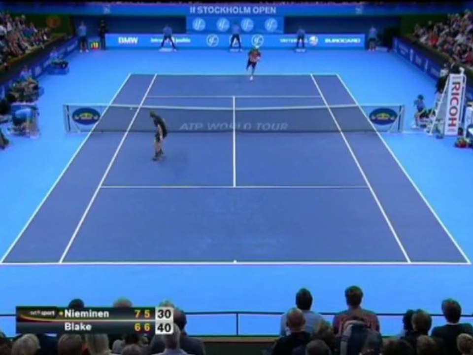 Nieminen batte Blake - Stoccolma, semifinale