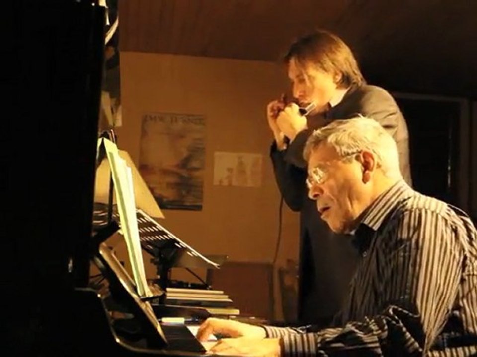 Thèmes et variations rythmiques sur la Danse des Chevaliers de Sergueï  Prokofiev Harmonica Chromatique : Antoine Le Roux Piano : Paul Deba