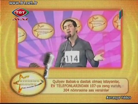 Azerbaycan Mahnıları - Şarkıları Avrasya yıldızı Azerbaycan TRT