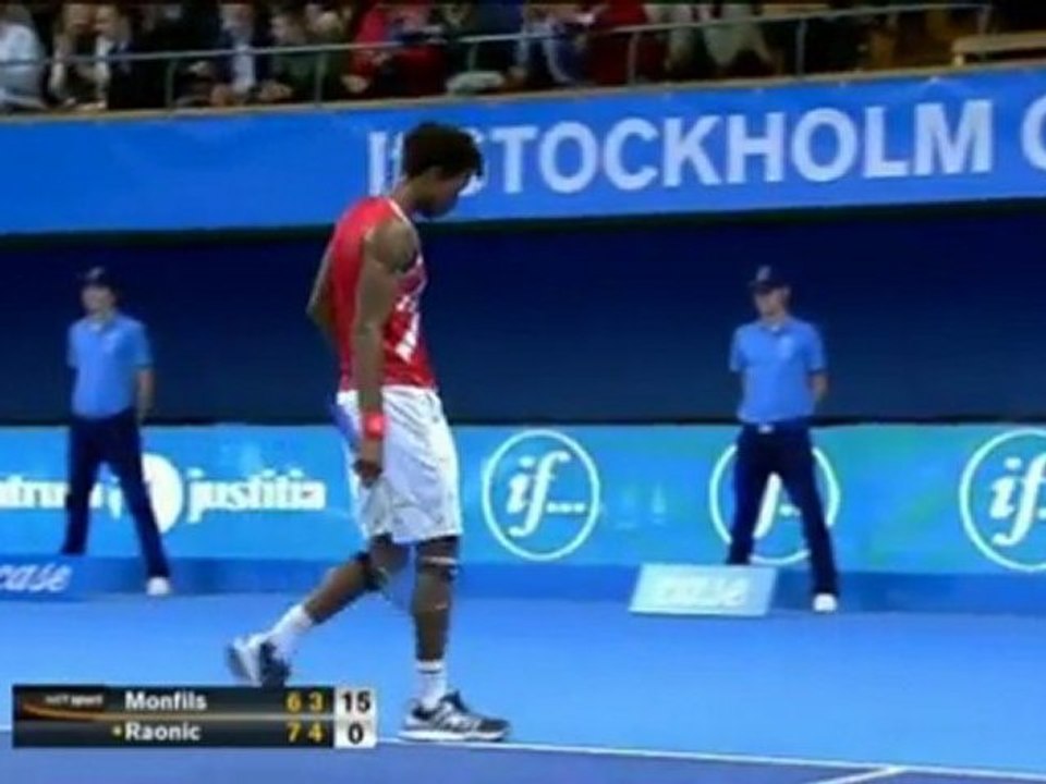 Monfils batte Raonic - Stoccolma, semifinale