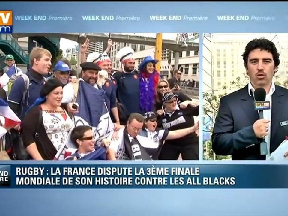 Mondial de rugby : France-All Blacks, le jour J