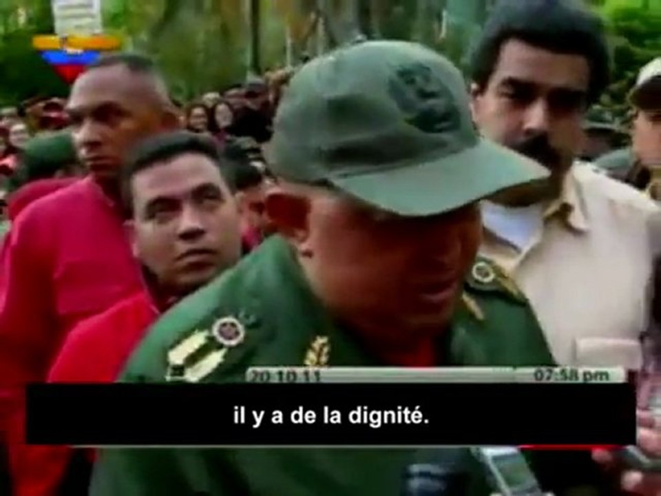 Chavez réagit à la mort de Kadhafi