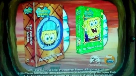 Opening to SpongeBob SquarePants: Sponge for Hire 2004 DVD - video ...