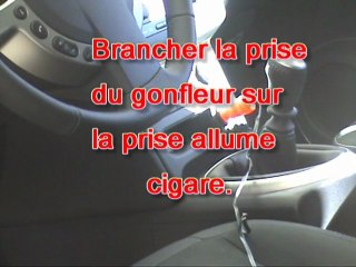 kit de reparation + gonflage roue pour modèles Nissan