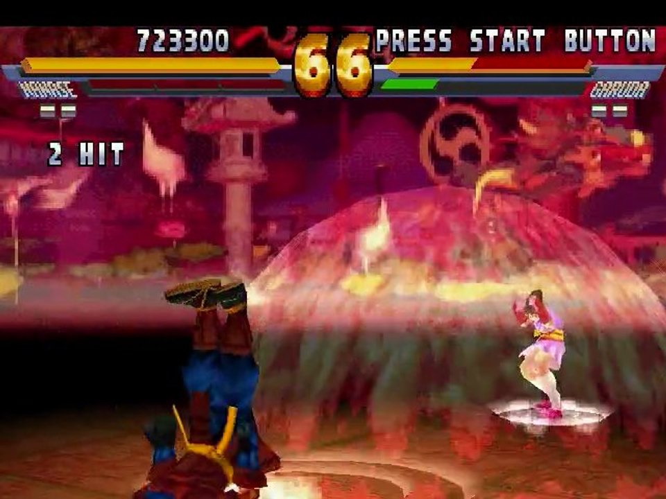 Street Fighter EX 2 (PSX) Nanase Playthrough