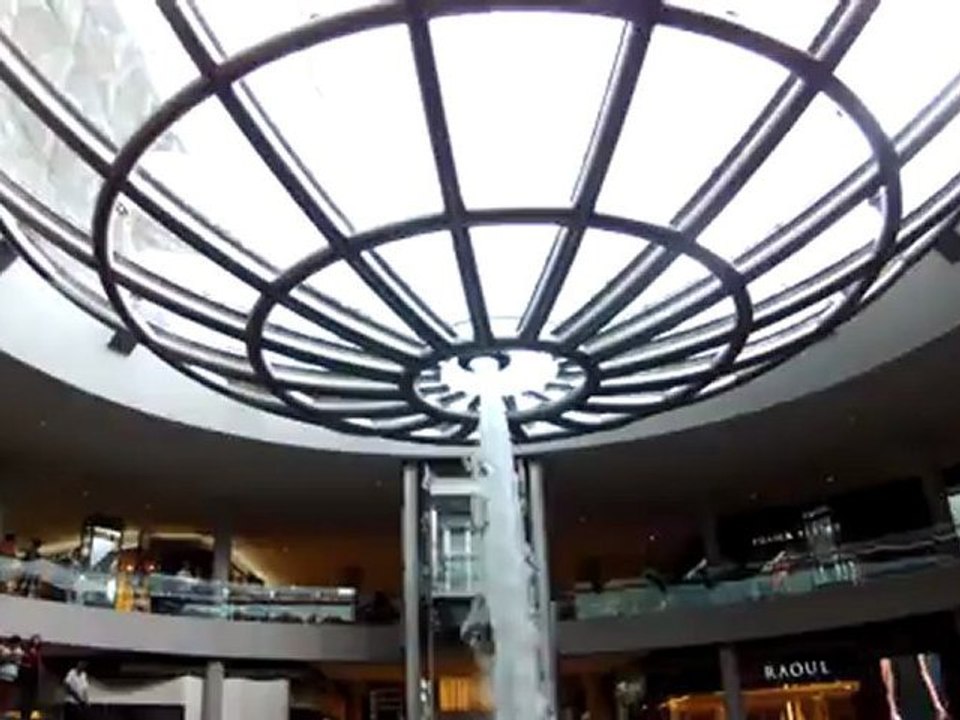 sculpture de Ned Khan à Marina Bay Sands à Singapour