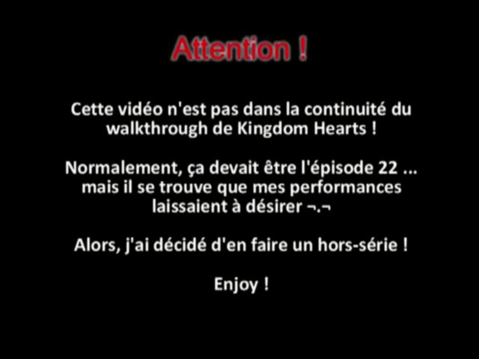 Kingdom Hearts Bonus - Un peu de fail dans ce monde de brutes !