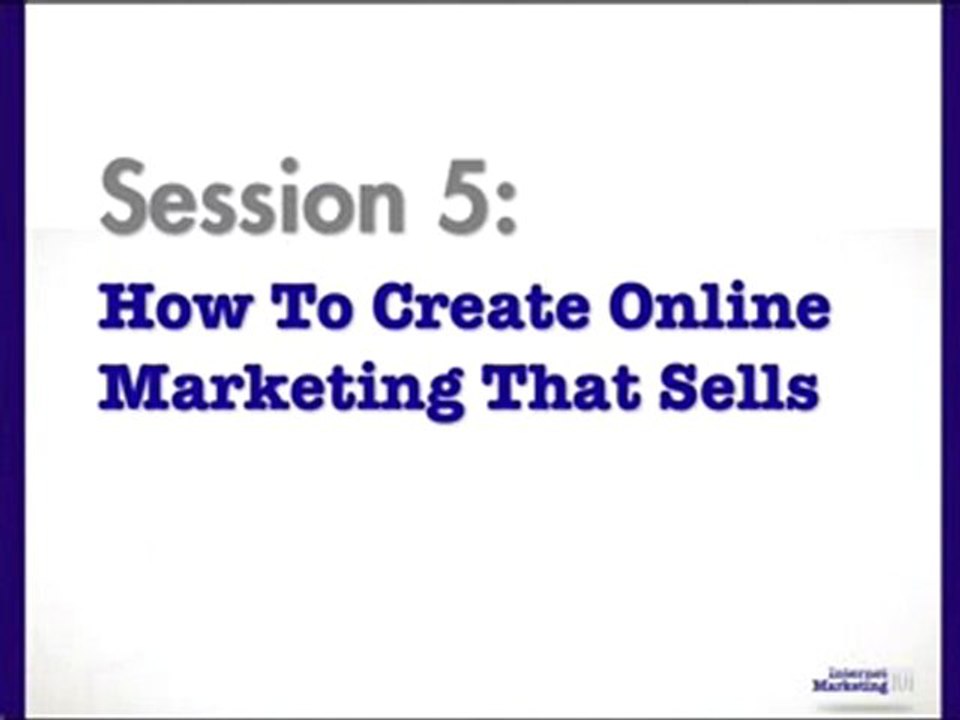 Internet Marketing 101 [5/6]