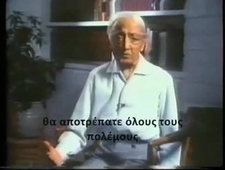 Krishnamurti  Why don't You Change (Greek Subtitles) - YouTube