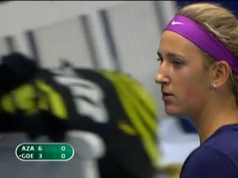 Azarenka batte Goerges - Lussemburgo, semifinali