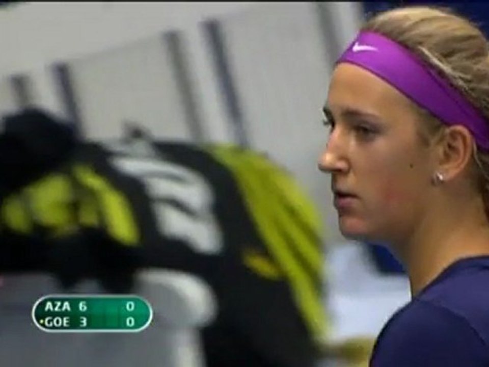 Azarenka batte Goerges - Lussemburgo, semifinali