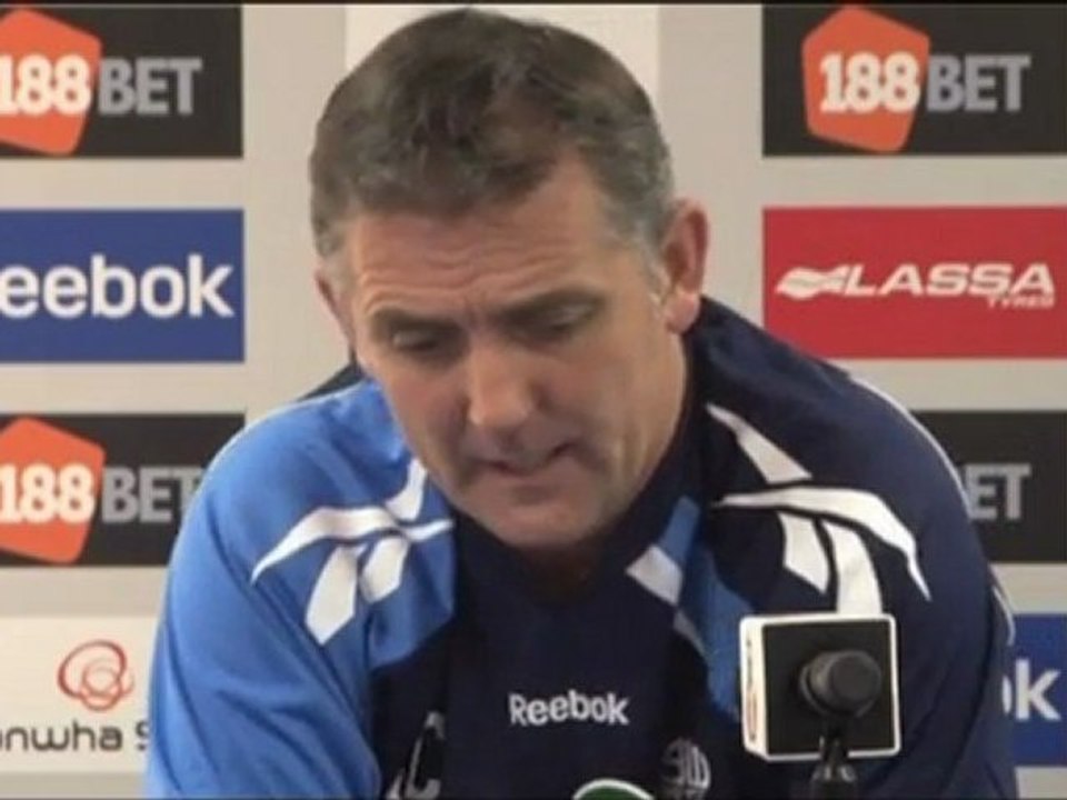 Coyle - Bolton muss 90 Minuten spielen