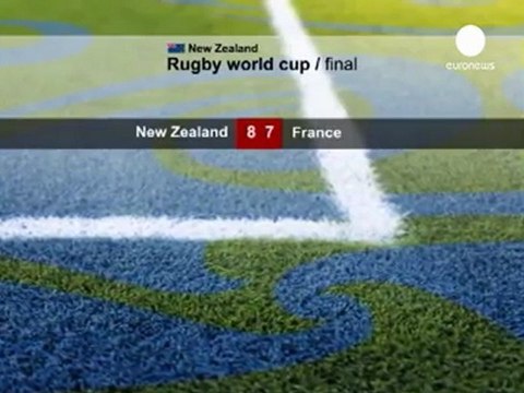 Rugby: Nuova Zelanda batte Francia e conquista mondiale