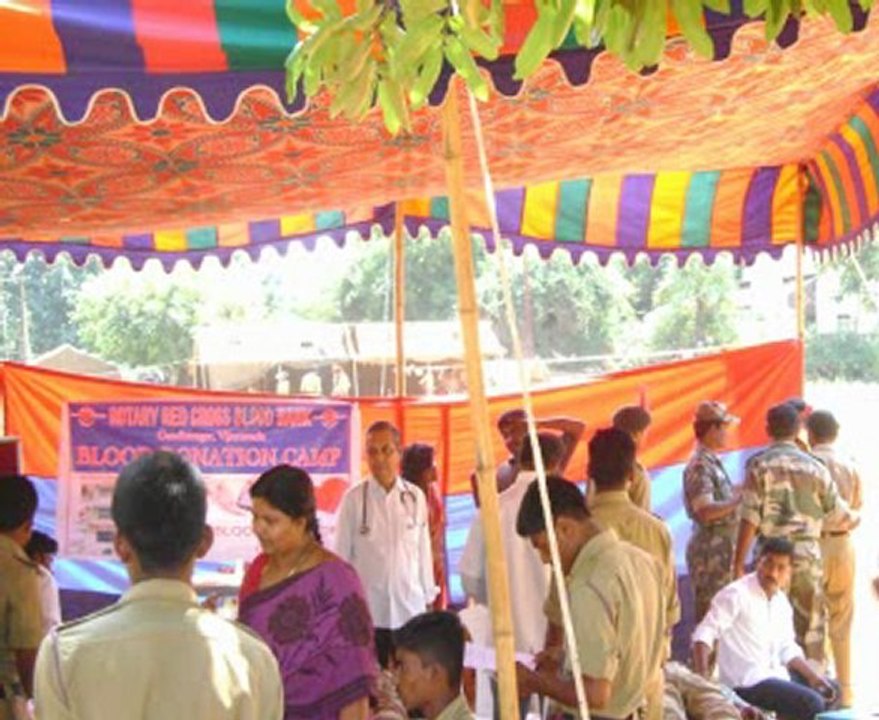 17(A) BN NCC VJW BLOOD DONATION ON 30-9-11 AT NUJUVEEDU- RED CROSS VIJAYAWADA