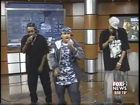 Kelz performs on Fox2 News Detroit