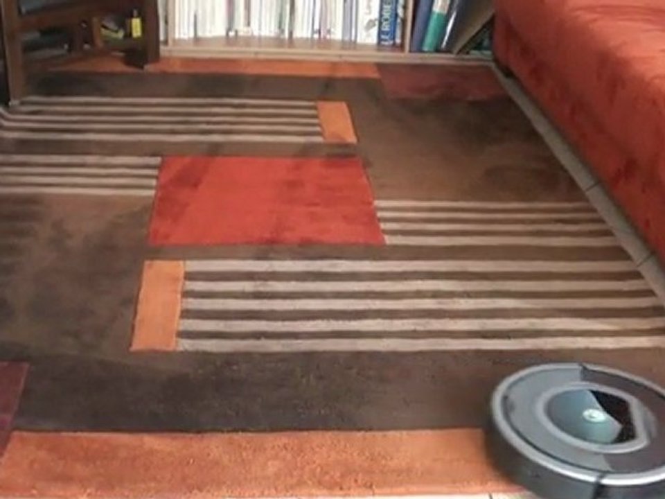 Roomba 780 sur un tapis