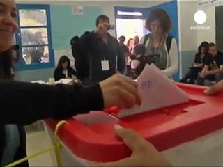 Voting begins in historic election in Tunisia