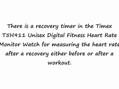 Timex T5H911 Unisex Digital Fitness Heart Rate Monitor Watch Review