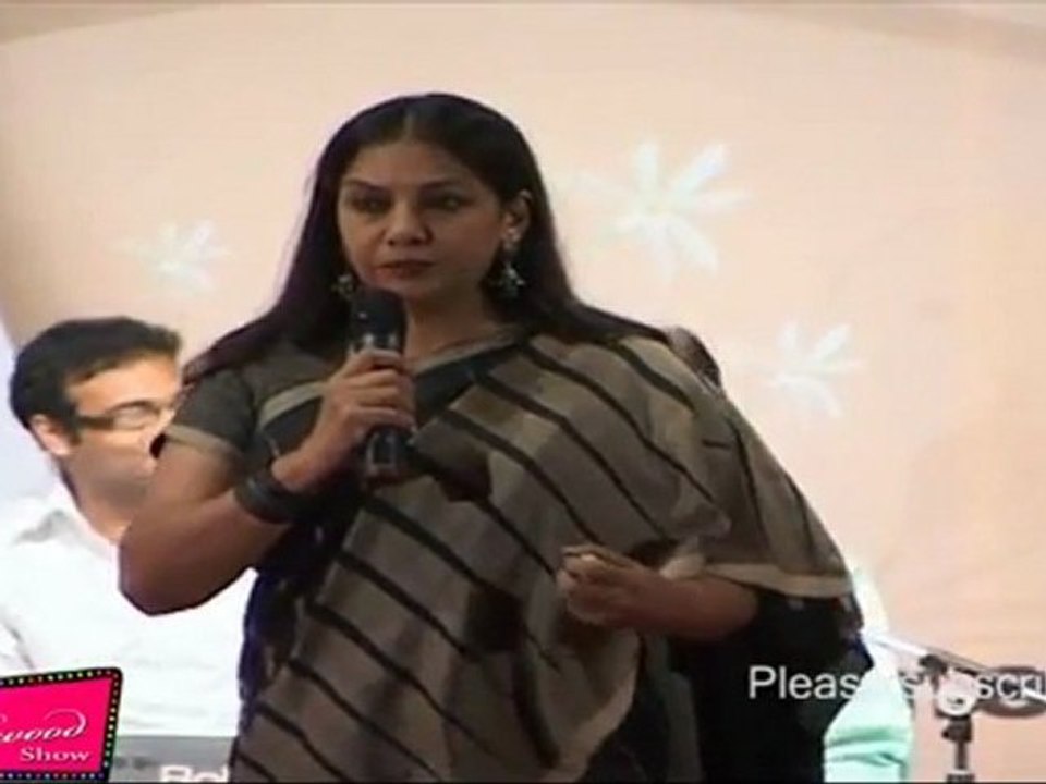 Veteran Actress Shabana Azmi At "Ahista Ahista" Concert