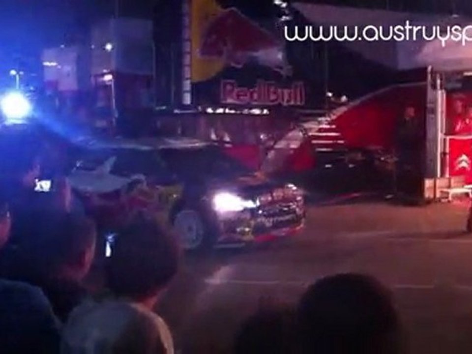 Rallye de Catalogne 2011 Sébastien Ogier Assistance Salou