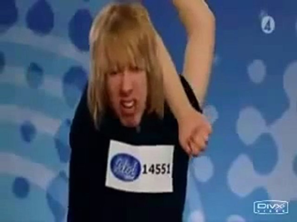 Idiot beim Swedish Idol