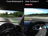 Forza Motorsport 4 vs Gran Turismo 5 - Aston Martin DB9 at Suzuka