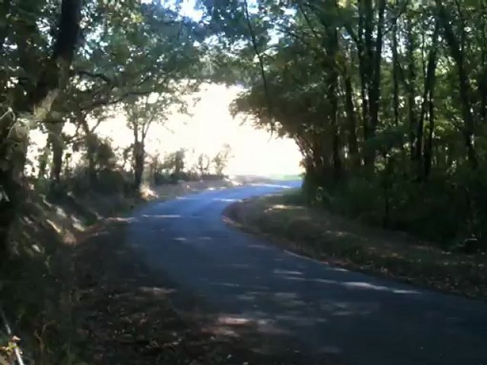 rallye des cotes du tarn 2011 sortir de route de delpoux