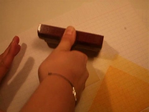 1ère étape de l'utilisation du Brayer