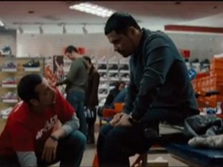 Tower Heist - Slide has the crew prove they can steal at the mall