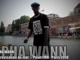 ALPHA WANN, impro aux mots @ Paris Hiphop 2010