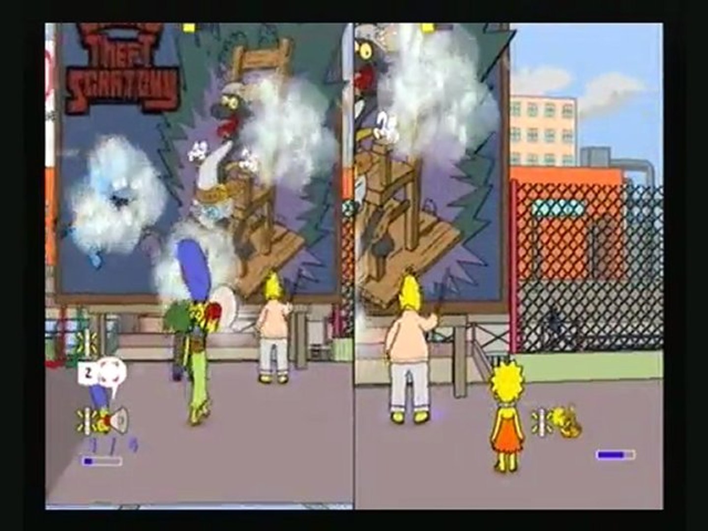 Gamesknights Test 2 - Les Simpsons le jeu Wii - Vidéo Dailymotion