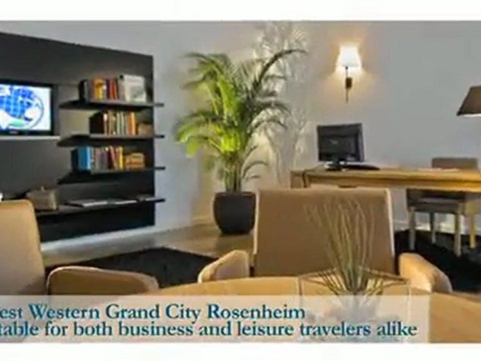 Best Western Grand City Hotel Rosenheim nahe München - Hotel near Munich - Grand City Hotels